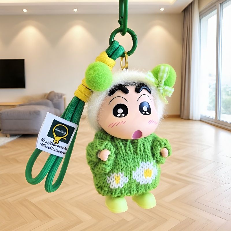 Cosplay Prop Display - Pendentif en peluche Crayon Shinji, figurine