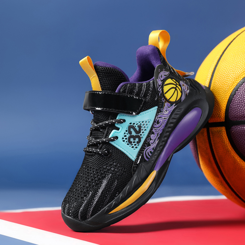 Velcro Hook Loop - Une paire de chaussures de basket-ball