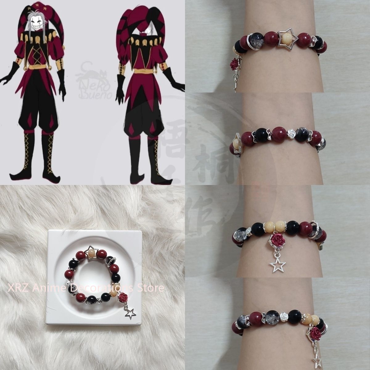 Anime Cosplay Prop - Bracelet de cirque Anime The Freak,