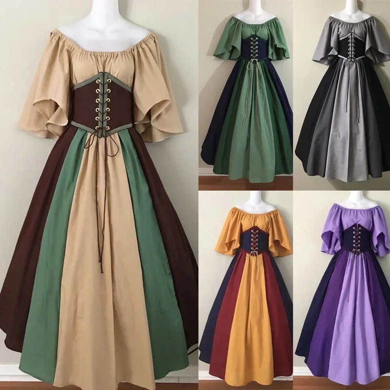 Cospa Cosplay Costume - Nouveau Costume médiéval Cosplay d'halloween pour