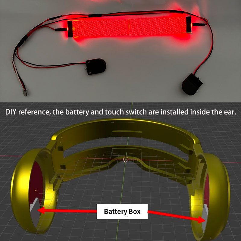 Analyste de cosplay LED flexib - Cosplay Prop Kit avis et prix