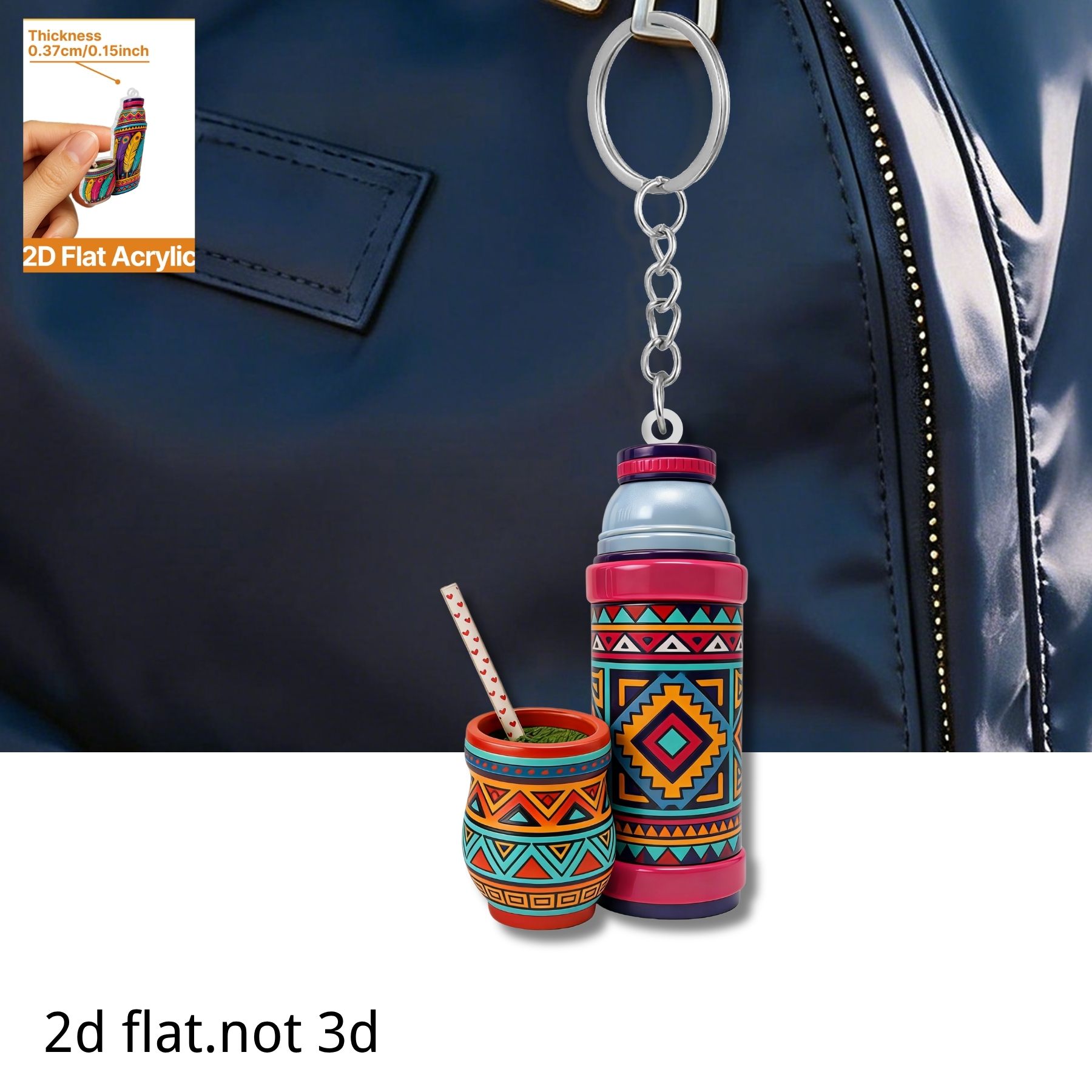 Porte-clés Thermos, Pendentif  - Worbla Thermoplastic avis et prix