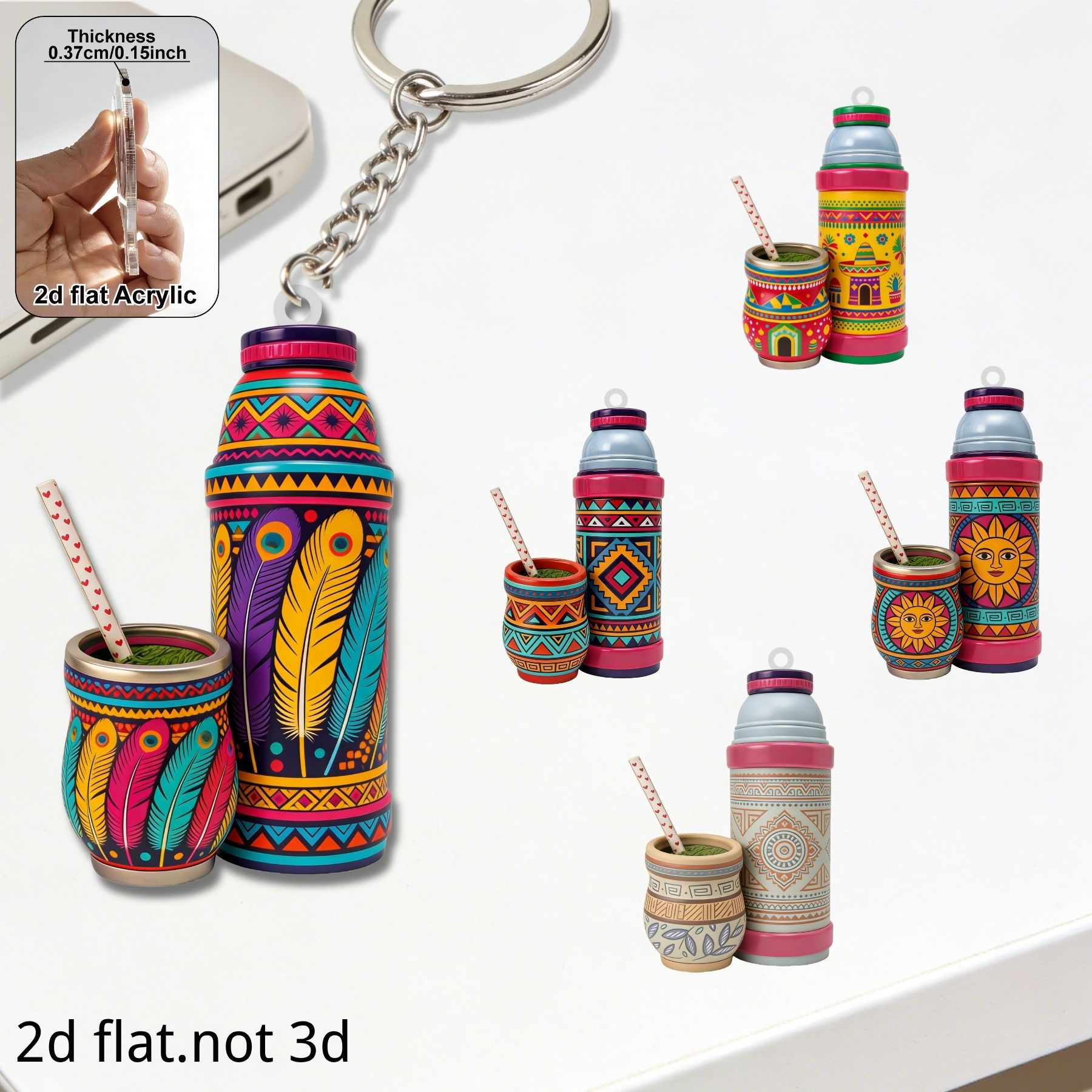 Porte-clés Thermos, Pendentif  - Worbla Thermoplastic avis et prix