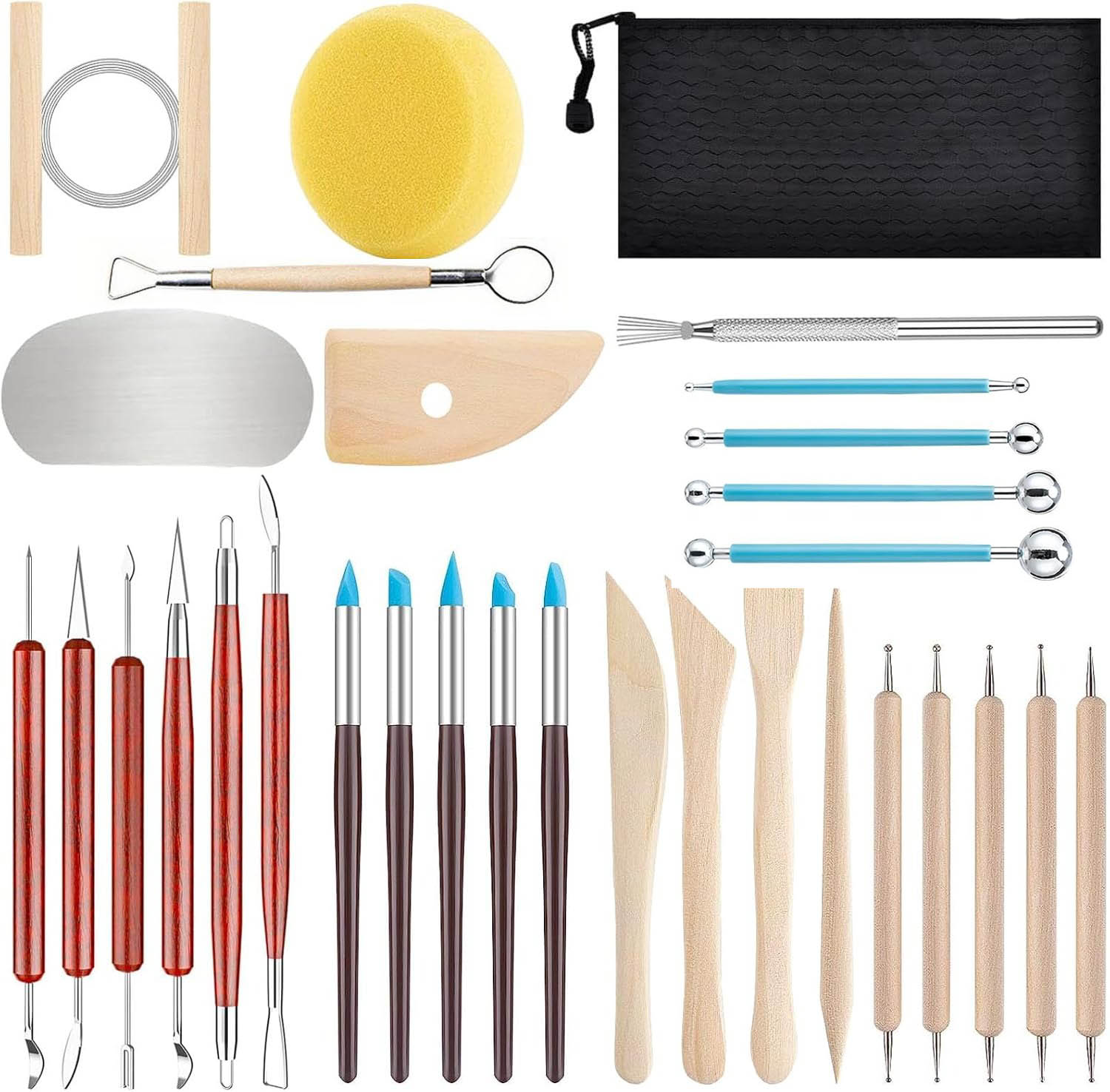 31 pièces/ensemble Art céramiq - Craft Knife Set avis et prix
