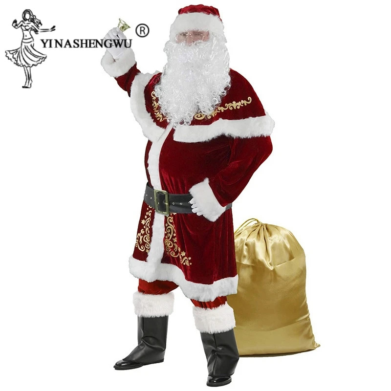 Aa26 Costume de père noël 12 p - Cospa Cosplay Costume avis et prix